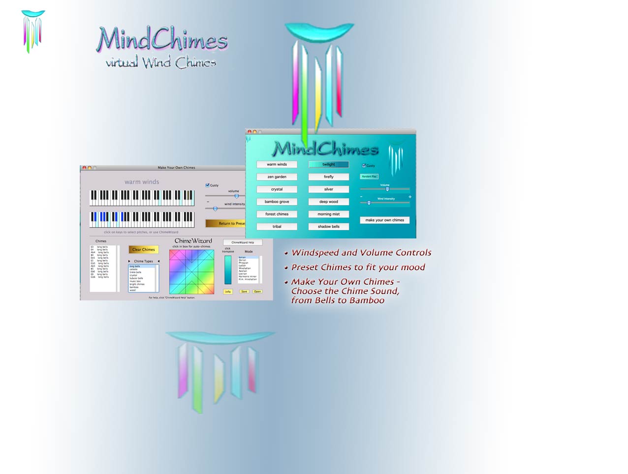 MindChimes Virtual Windchimes