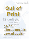 Andrew York Sheet Music Kinderlight