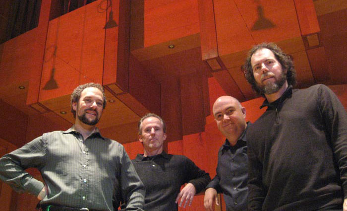 LAGQ-John Dearman, Bill Kanengiser, Scott Tennant and Andrew York, last concert in Munich